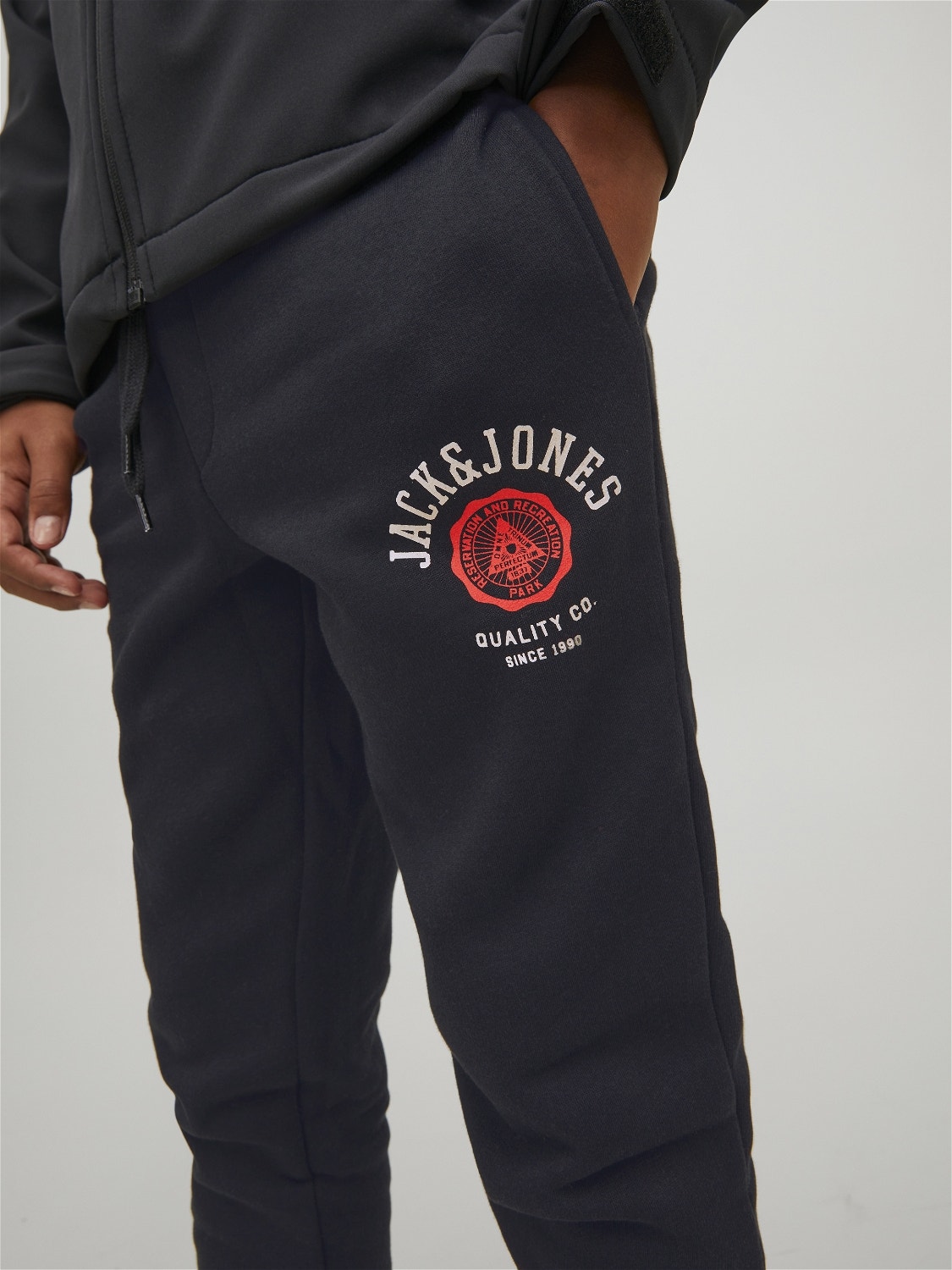 Jack & Jones Spodnie dresowe Dla chłopców -Black - 12213086