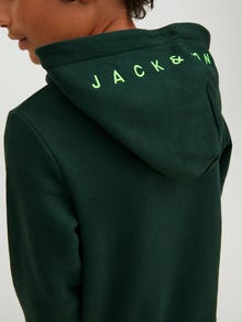 Jack & Jones Logo Mikina s kapucí Junior -Pine Grove - 12213100