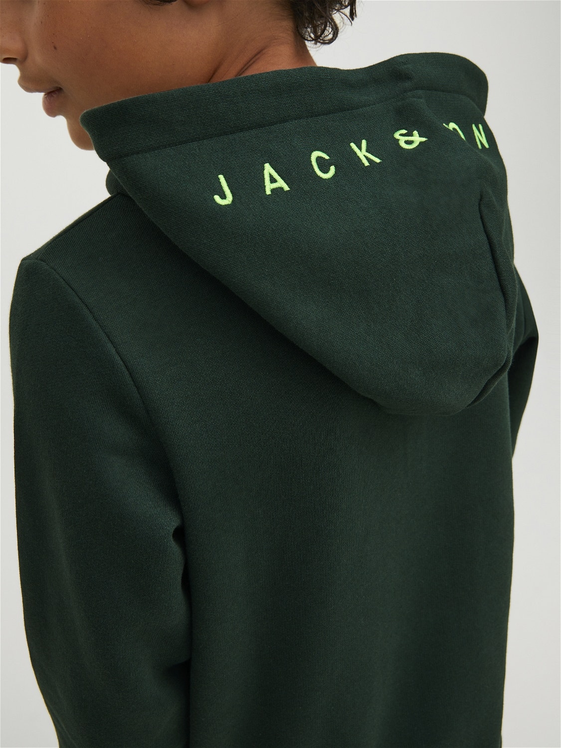 Jack & Jones Z logo Bluza z kapturem Dla chłopców -Pine Grove - 12213100