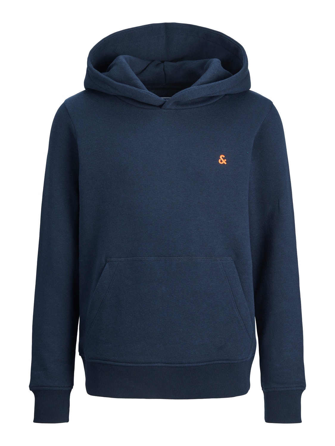 Jack & Jones Logo Hoodie For boys -Navy Blazer - 12213100