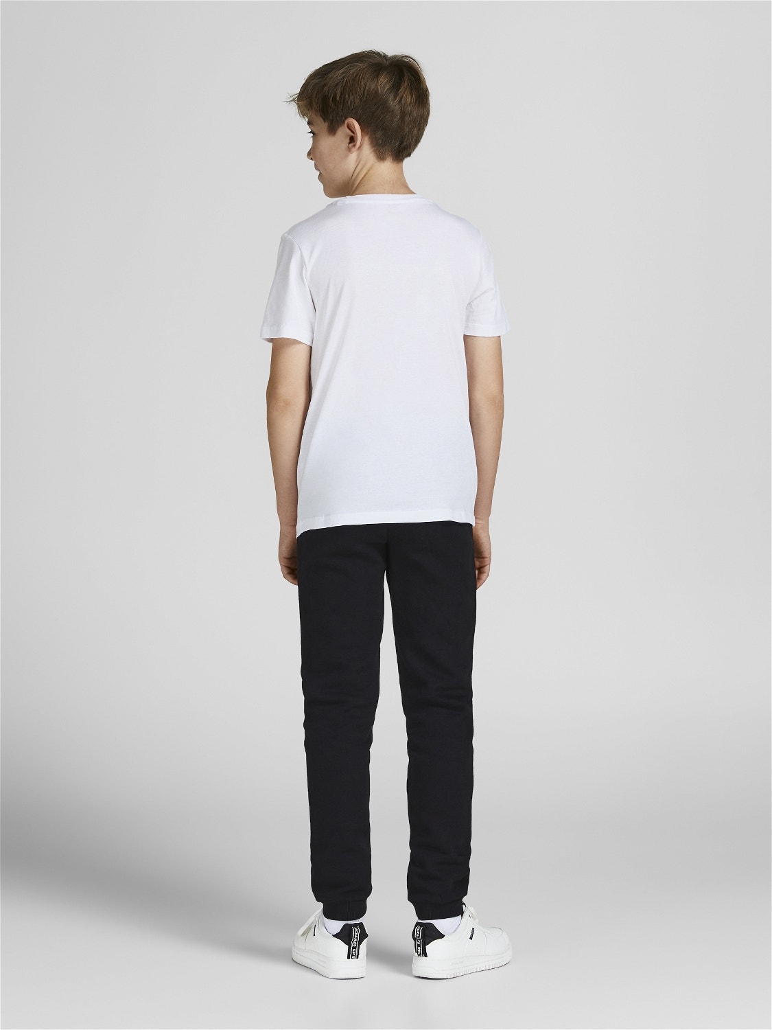 Jack & Jones Poikien Logo T-paita -White - 12213226