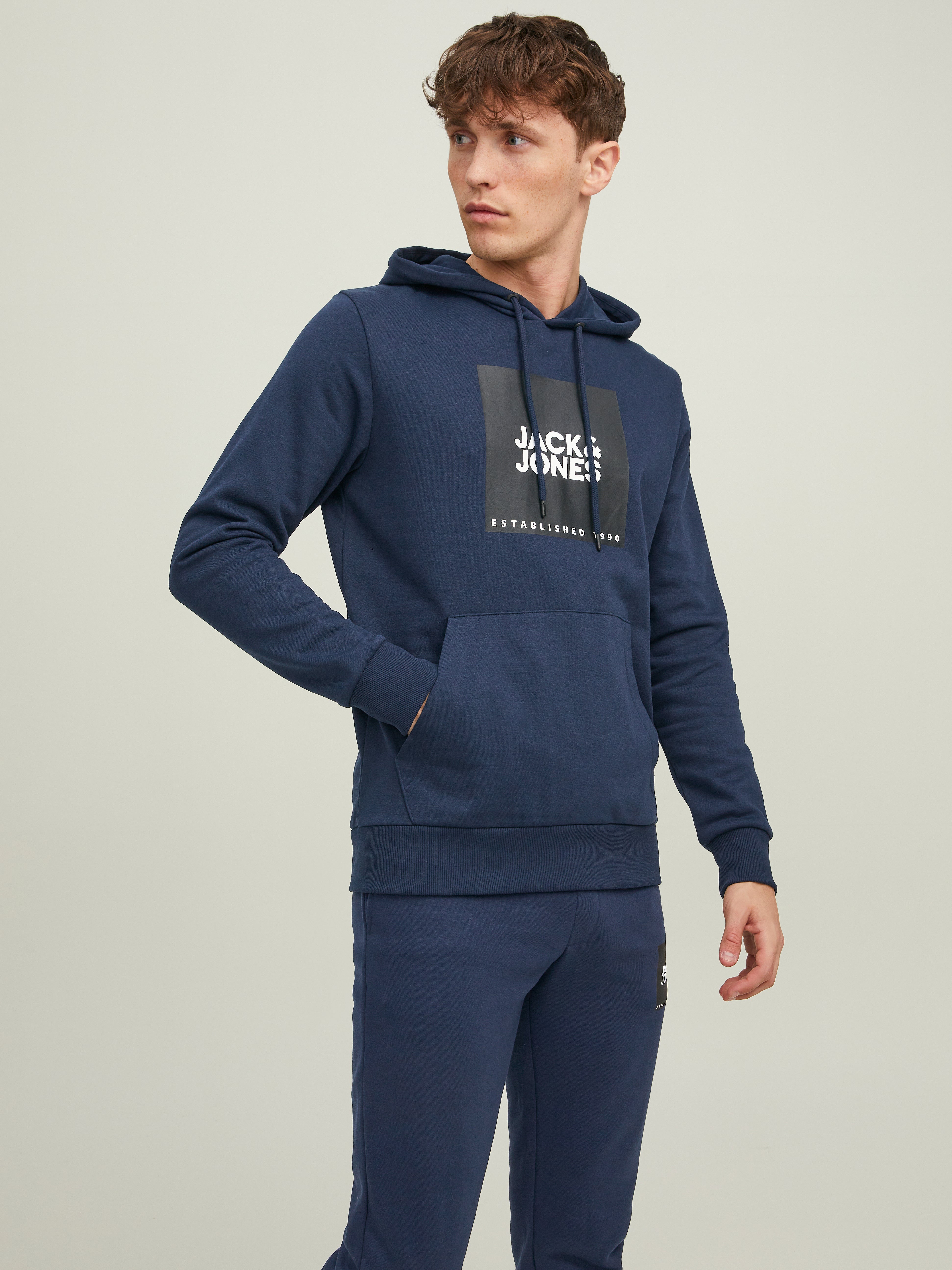 Dunkelblau XL Jack & Jones sweatshirt HERREN Pullovers & Sweatshirts Ohne Kapuze Rabatt 75 % 