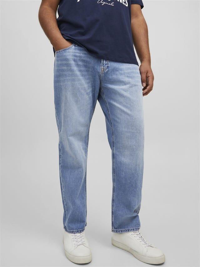Jack & Jones Plus Size JJIMIKE JJORIGINAL NA 023 PLS Tapered fit jeans - 12213378
