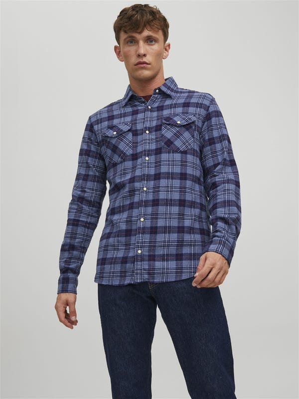 jack and jones checked shirt