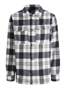 Jack & Jones Regular Fit Checked shirt -Navy Blazer - 12213480