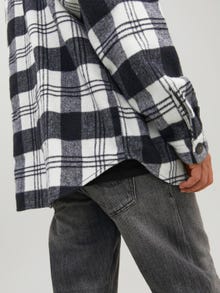 Jack & Jones Regular Fit Rutig skjorta -Navy Blazer - 12213480