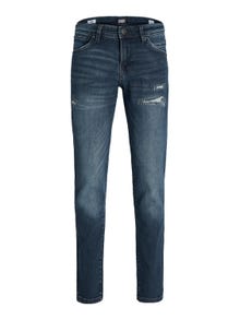 Jack & Jones JJIGLENN JJFOX RA 096 Slim fit jeans Junior -Blue Denim - 12213506