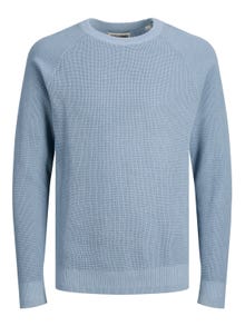 Jack & Jones Plain Knitted pullover -Mountain Spring - 12213677