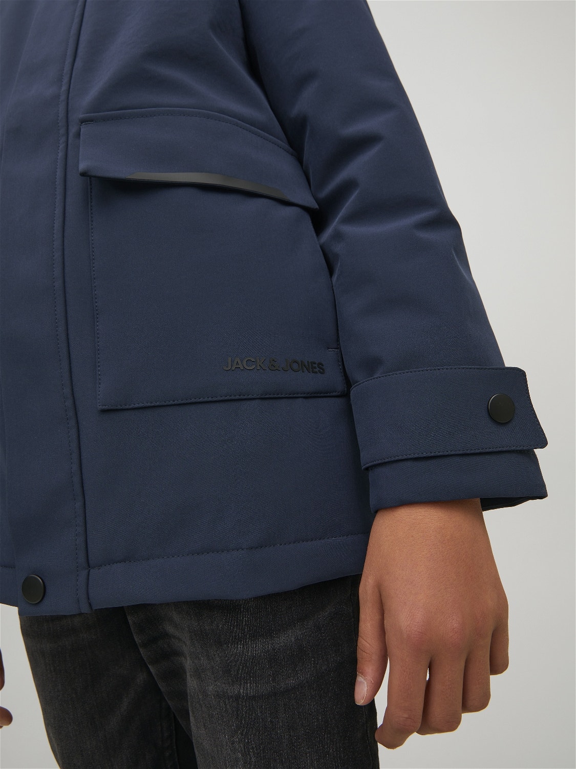 Jack & Jones Parka jas Voor jongens -Navy Blazer - 12213857