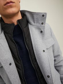 Jack & Jones Hybrid jacket -Light Grey Melange - 12214003