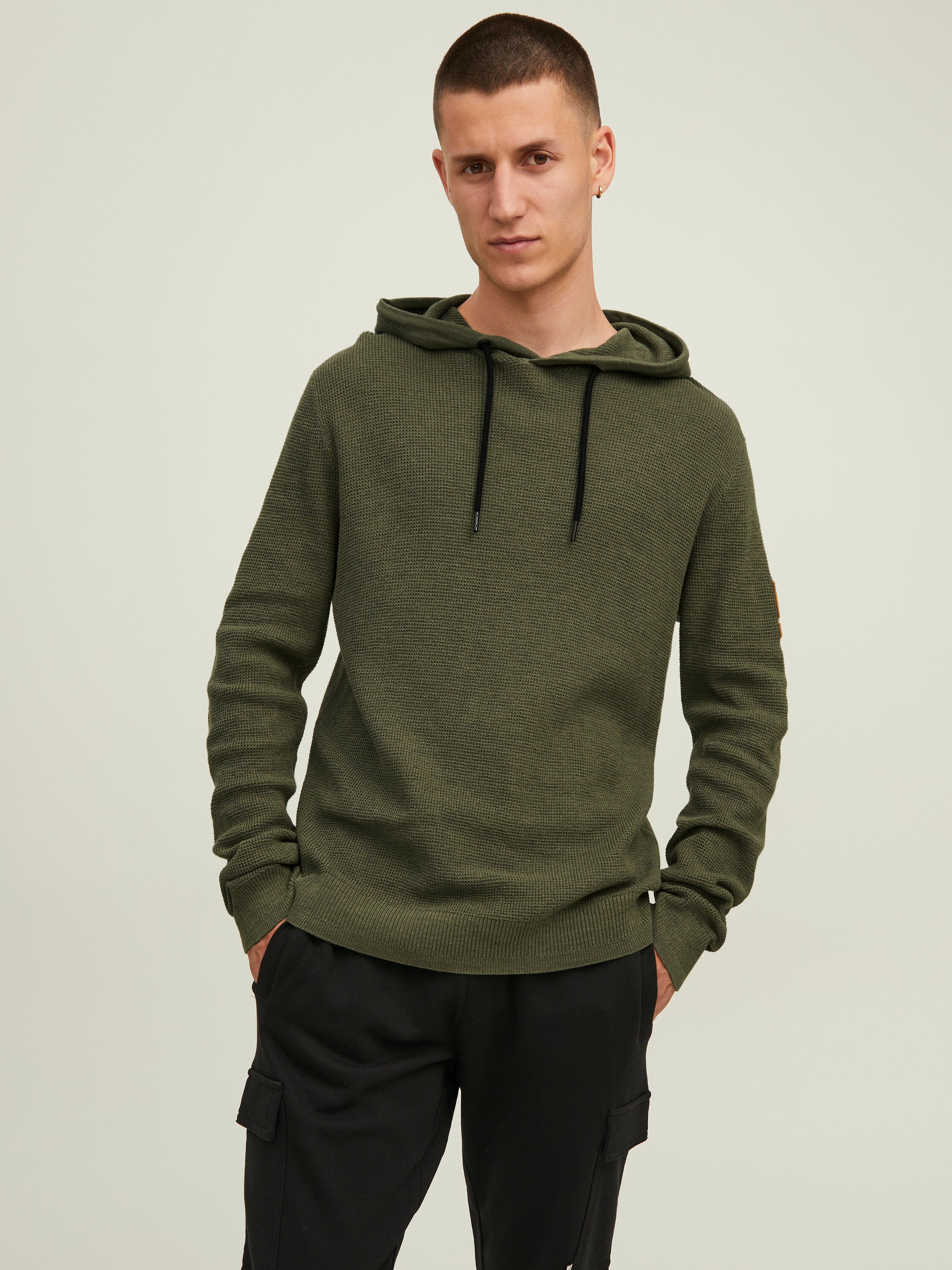 HERREN Pullovers & Sweatshirts Casual Grün L Jack & Jones sweatshirt Rabatt 93 % 