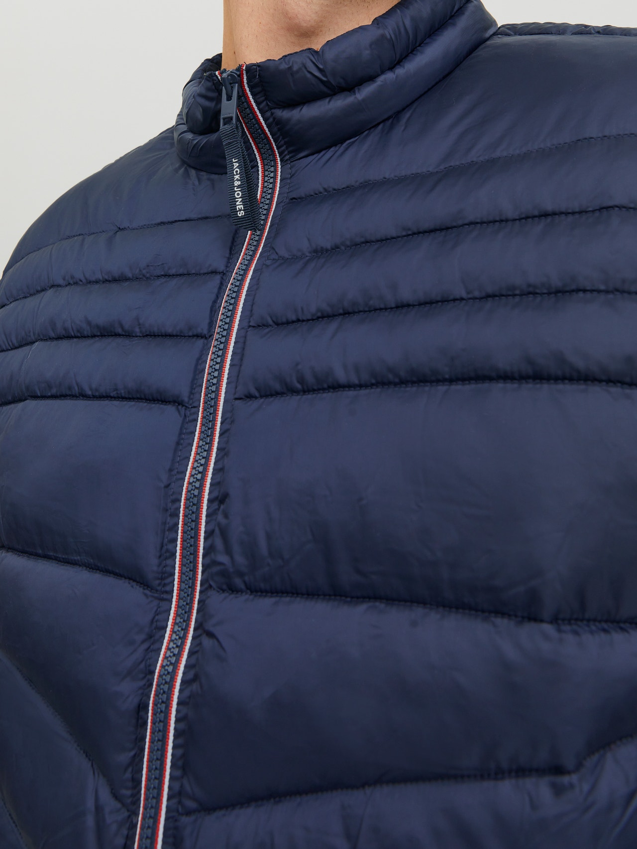 Snp 607 Plus Size Puffer jacket | Donkerblauw | Jack & Jones®