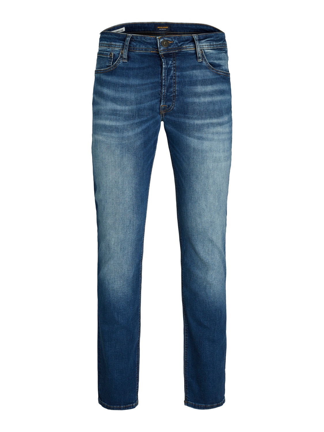 Jack & Jones JJIWHTIM JJORIGINAL JOS 107 50SPS Jeans Slim Straight Fit -Blue Denim - 12214816