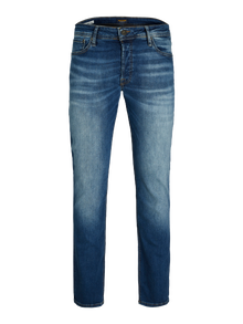 Jack & Jones JJITIM JJORIGINAL JOS 107 NOOS 50SPS Tanke ravne kavbojke -Blue Denim - 12214816