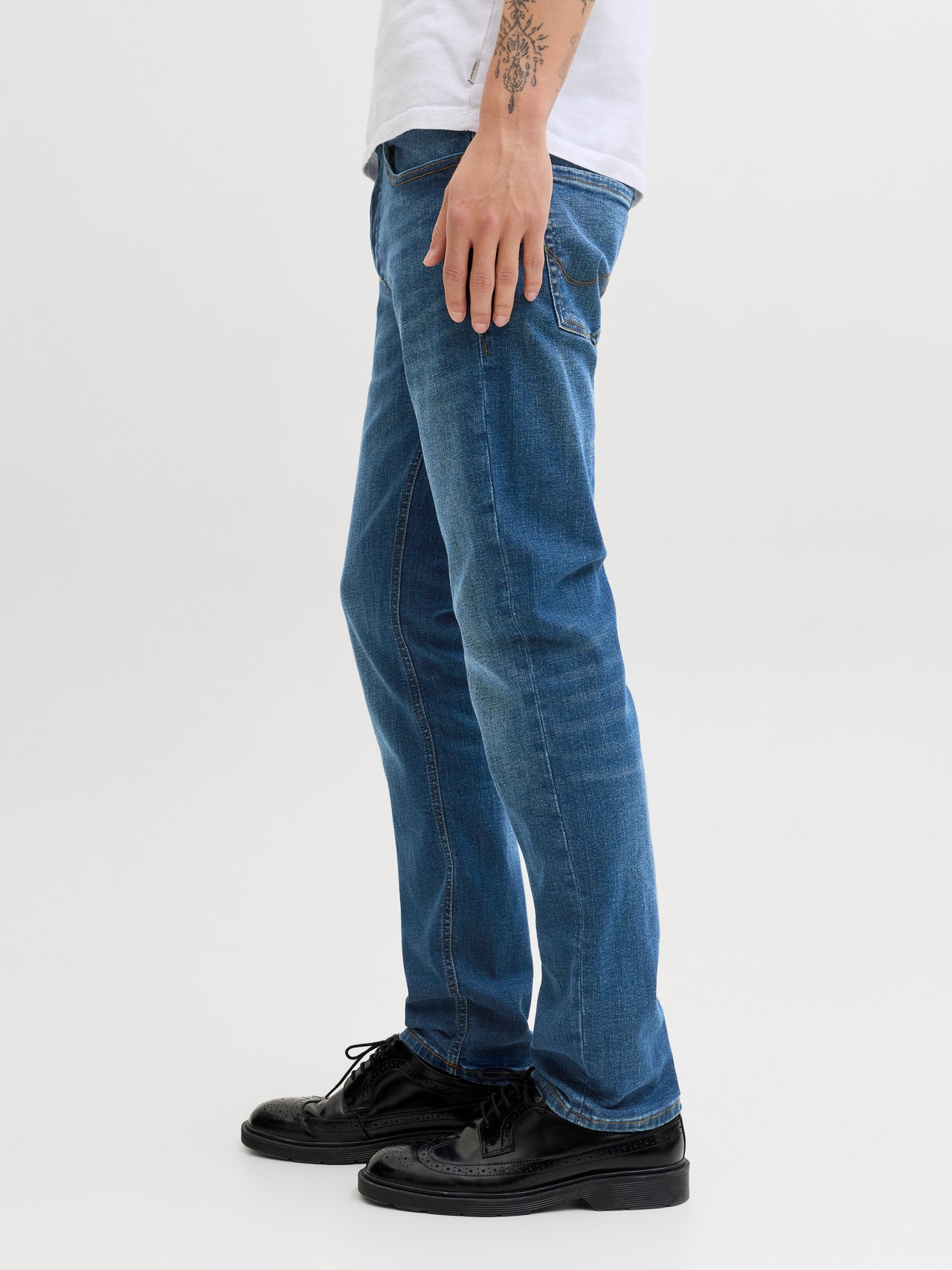 Pantaloni In Pelle Jack & Jones Jxgrace Straight - Taglia M Nero - Foto 3