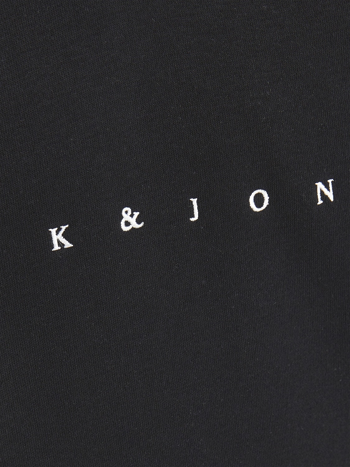 Jack & Jones Logo Hoodie For boys -Black - 12214983