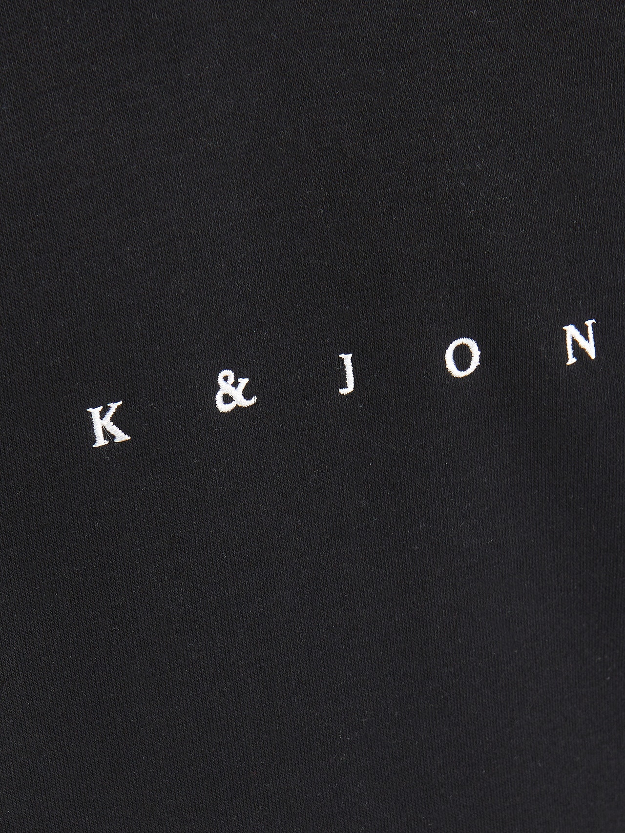Jack & Jones Logo Mikina s kapucí Junior -Black - 12214983