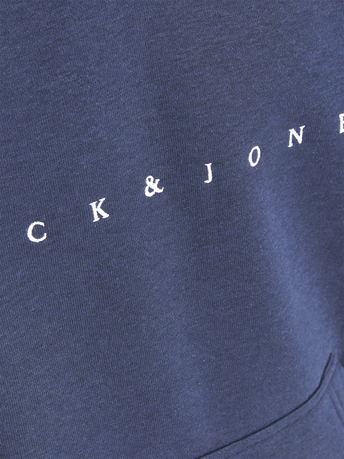 Jack & Jones Logo Hættetrøje Til drenge -Navy Blazer - 12214983