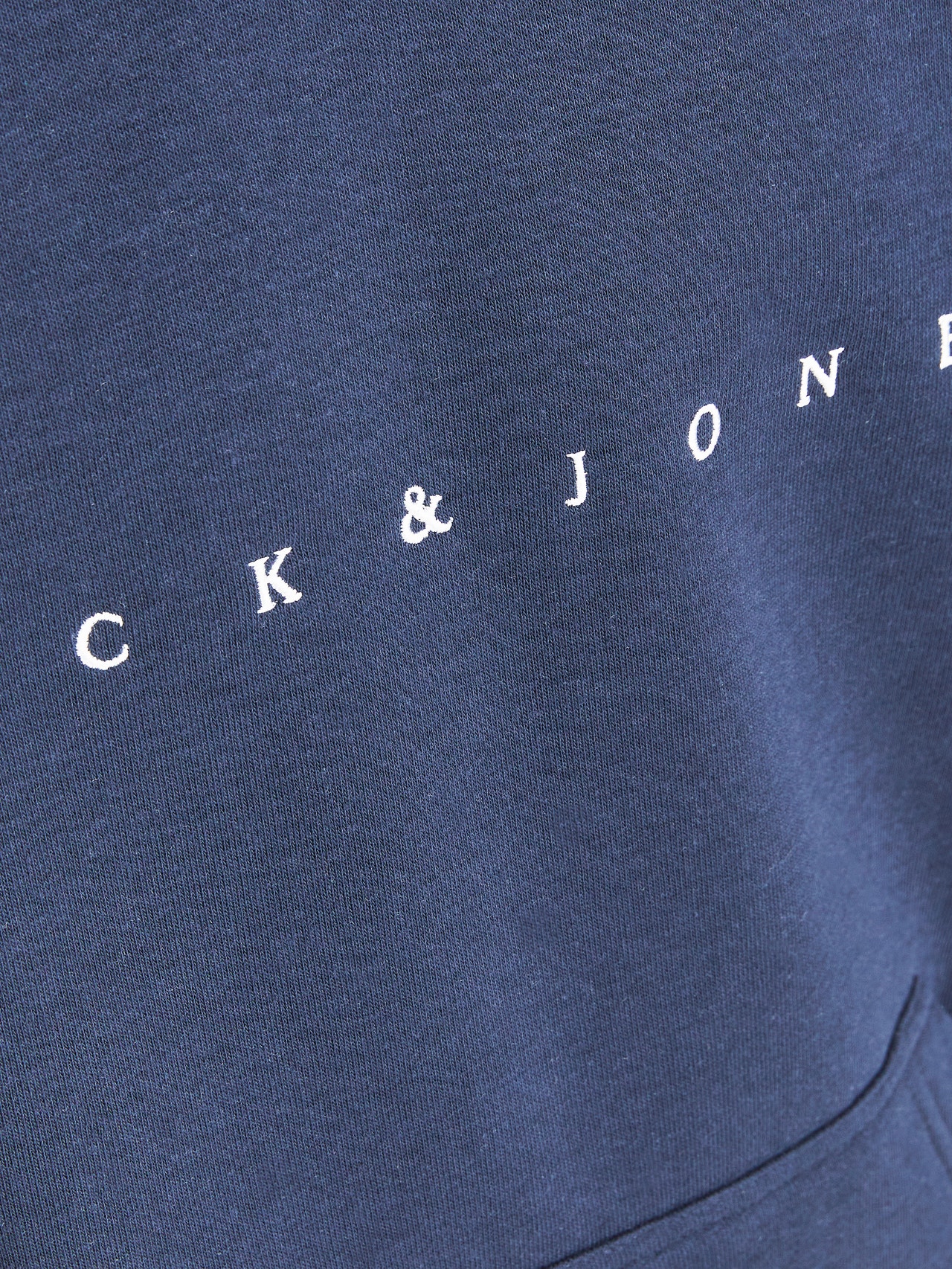 Jack & Jones Logo Mikina s kapucí Junior -Navy Blazer - 12214983