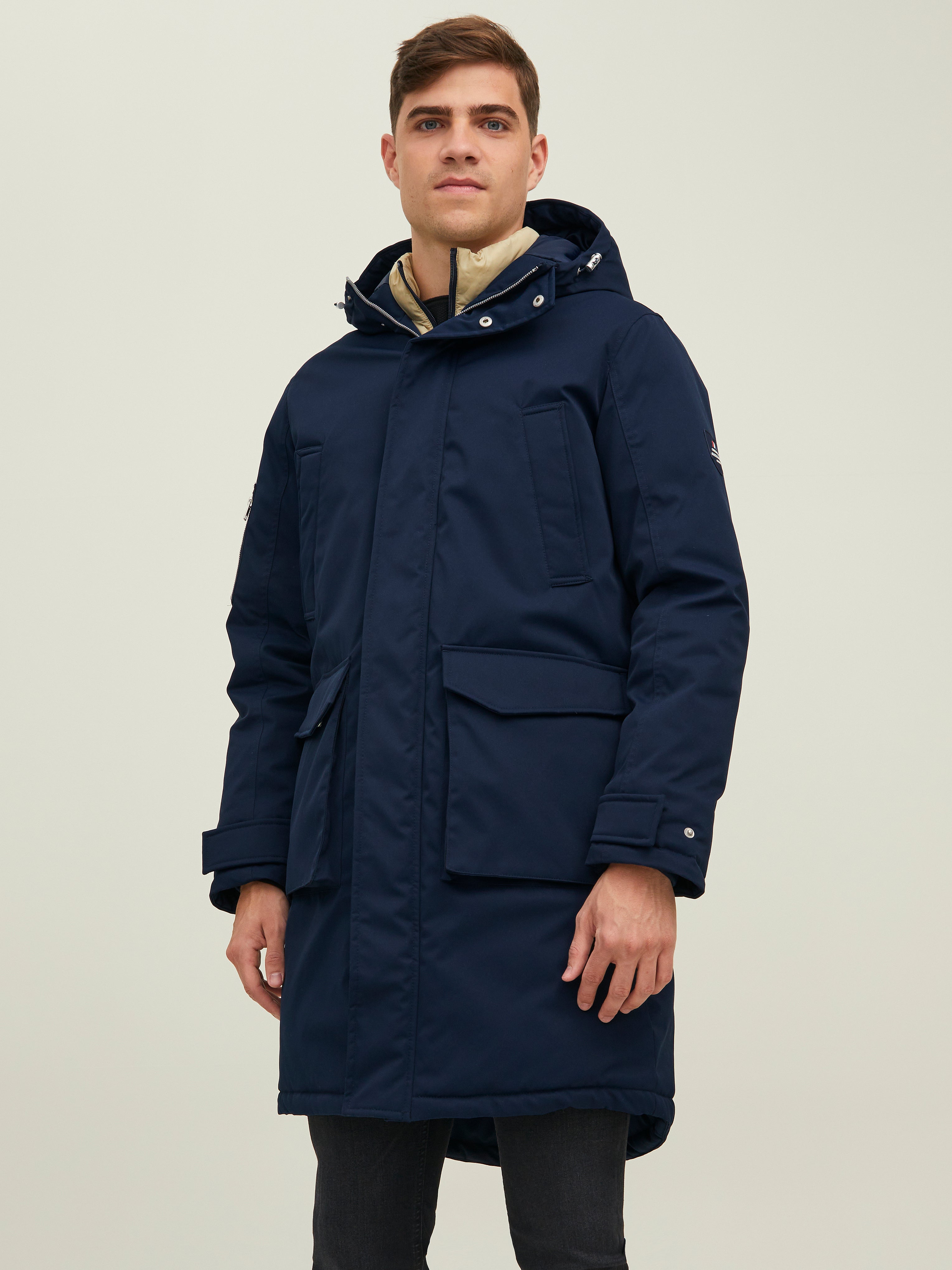 Multi pocket Parka coat with 22 