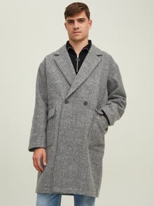 Jack & Jones Cappotto -Grey Melange - 12215166