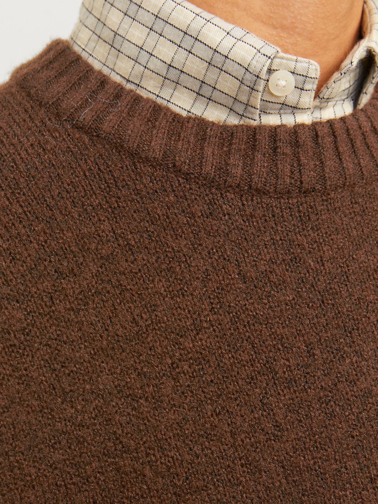 Pull Jack And Jones Homme Pull En Laine De Vison à Col Rond Pour Pull Jack And Jones Homme Pull En Laine De Vison à Col Rond Pour