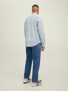 Jack & Jones Regular Fit Avslappnad skjorta -Cashmere Blue - 12215472
