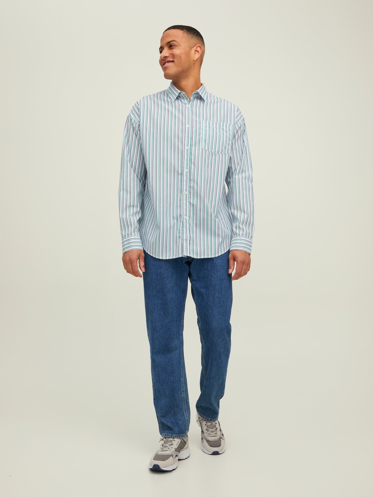 Jack & Jones Regular Fit Uformell skjorte -Cashmere Blue - 12215472