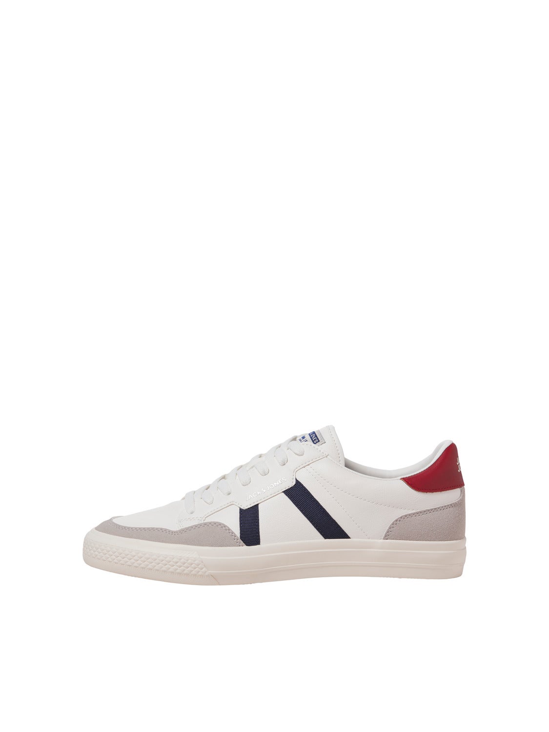 Jack and store jones white trainers