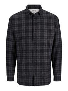 Jack & Jones Regular Fit Avslappnad skjorta -Black - 12215593