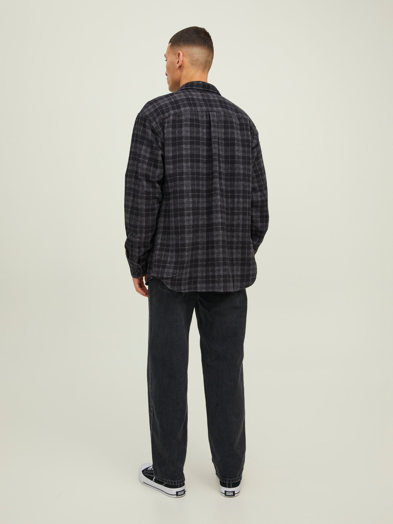 Jack & Jones Regular Fit Neformalus marškiniai -Black - 12215593