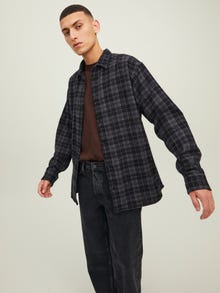 Jack & Jones Regular Fit Volnočasová košile -Black - 12215593