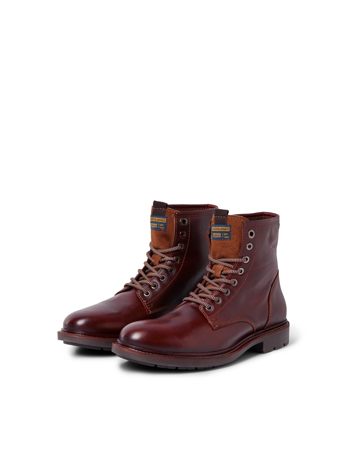 Jack & Jones Boots -Brandy Brown - 12215613