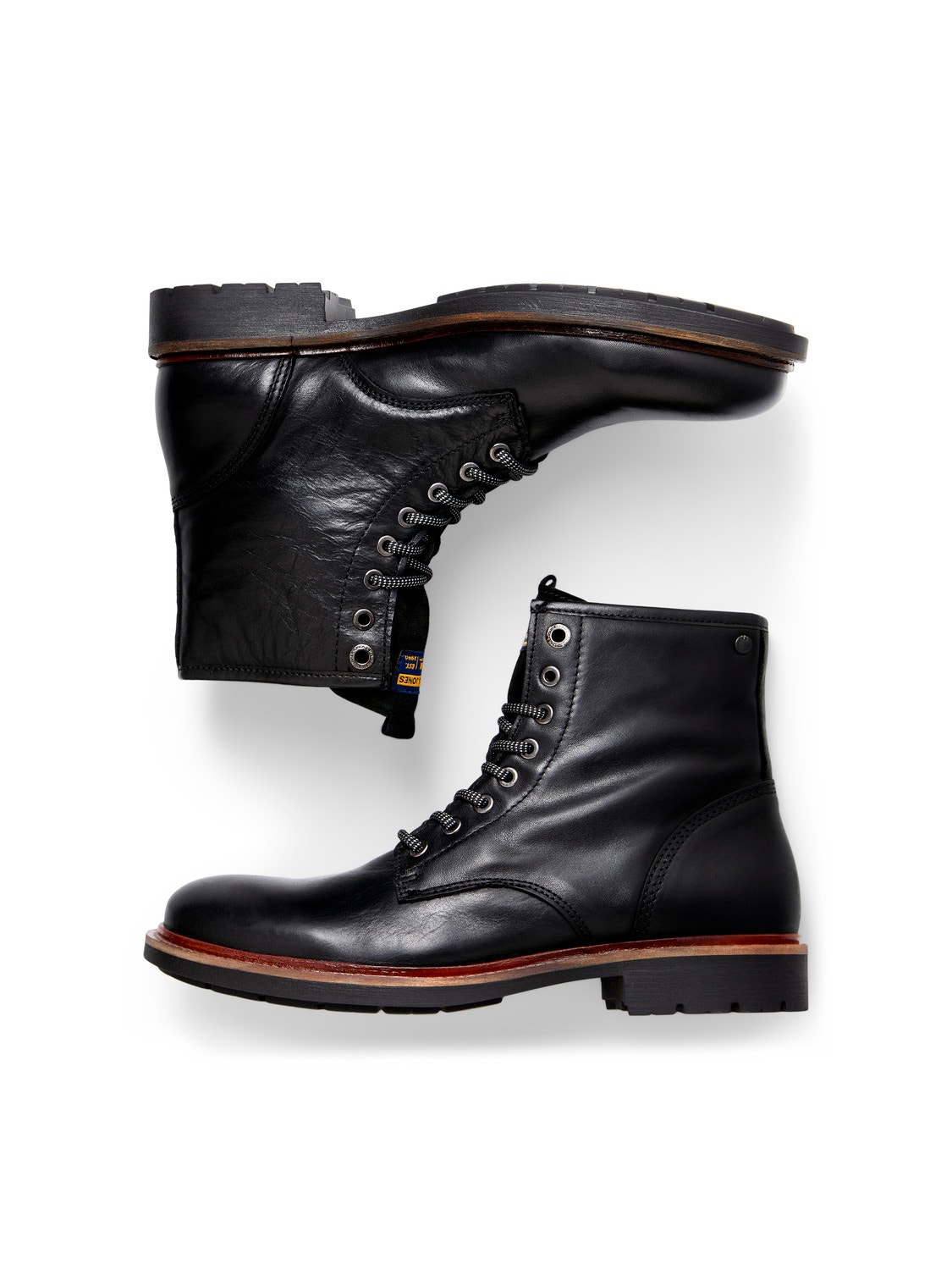 Jack & Jones Boots -Anthracite - 12215613