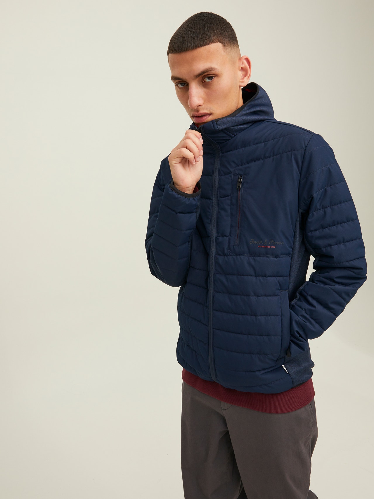 Jack & Jones Jacket -Navy Blazer - 12215679