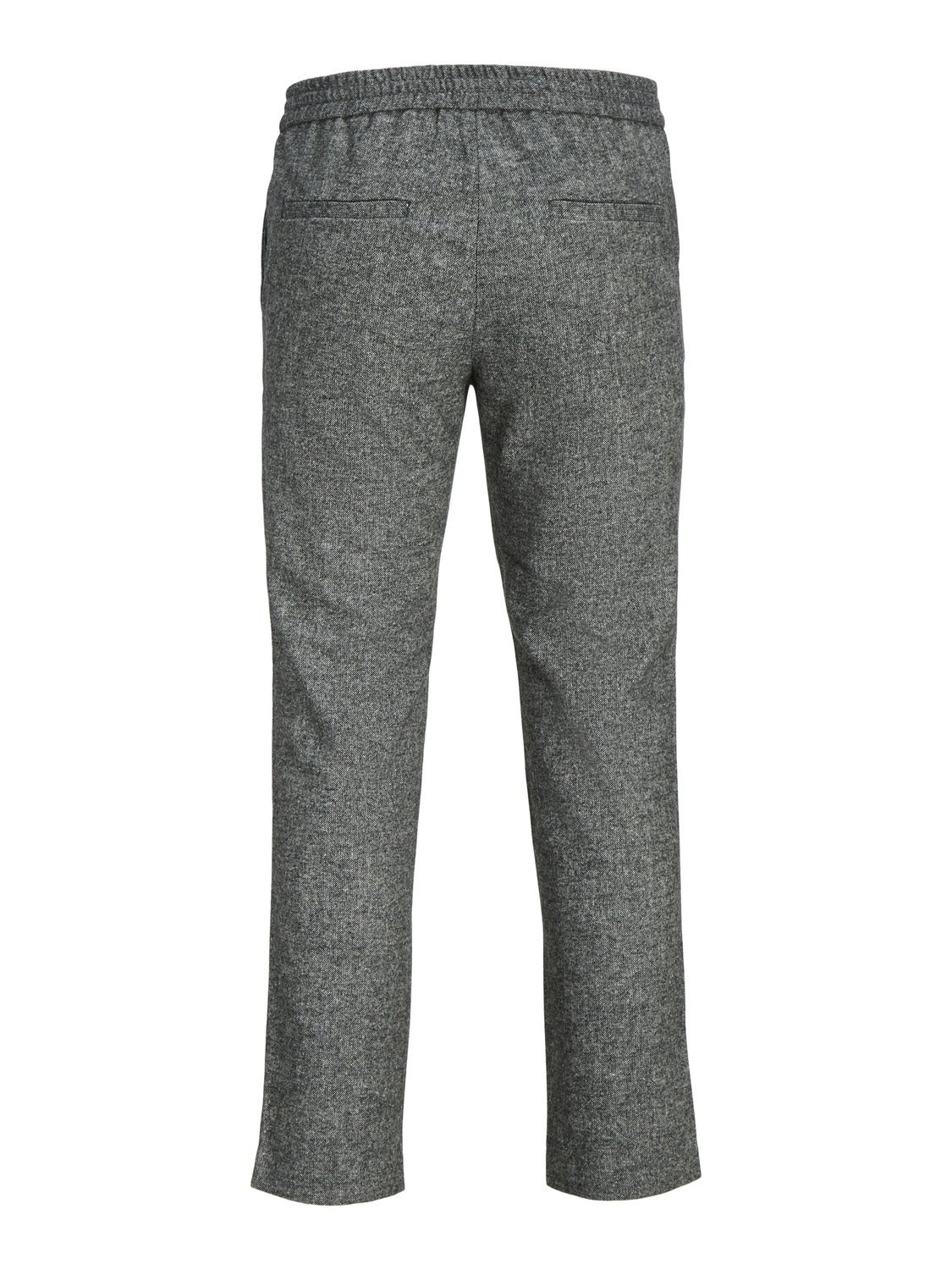 JPRTWEED Slim Fit Tailored Trousers | Medium Grey | Jack & Jones®