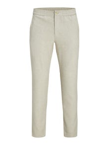 Jack & Jones JPRTWEED Slim Fit Tailored Trousers -Weathered Teak - 12215758