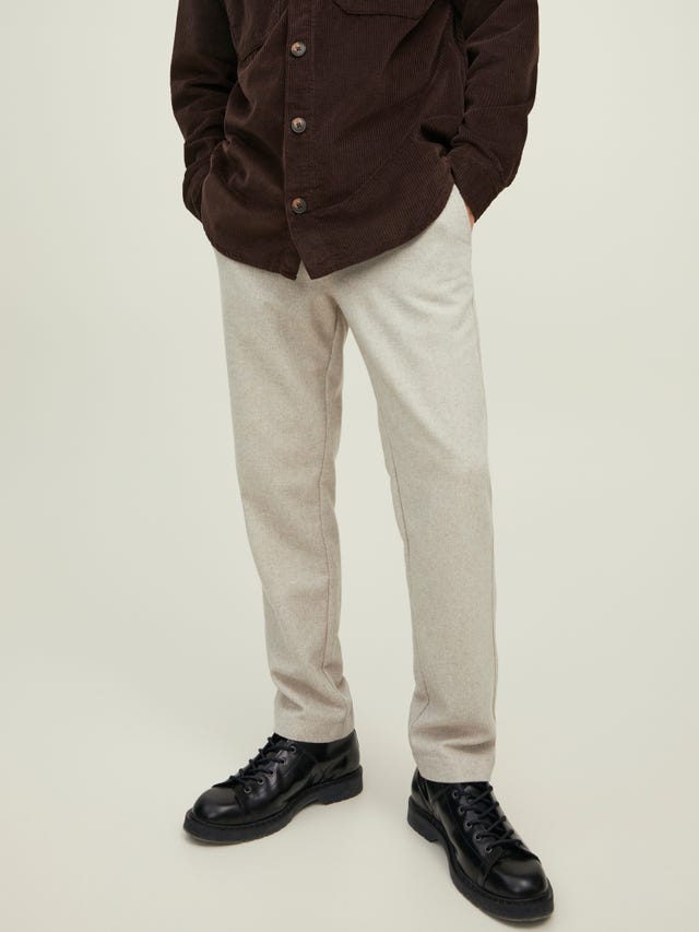 Jack & Jones JPRTWEED Slim Fit Tailored Trousers - 12215758