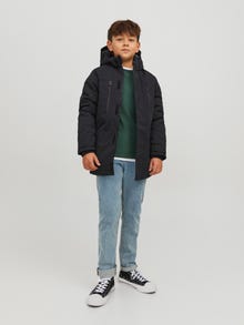 Jack & Jones Καπιτονέ μπουφάν Για αγόρια -Black - 12215825