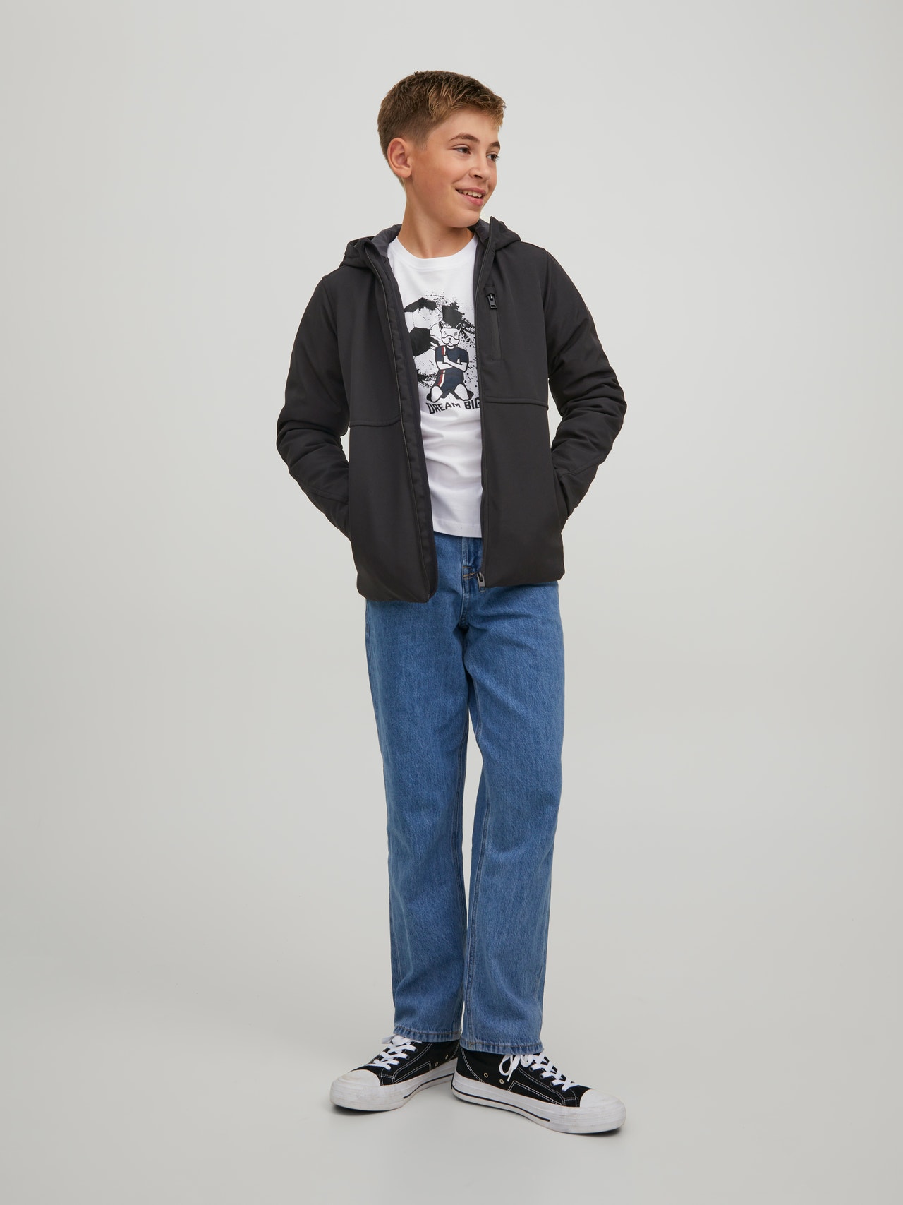 Jack & Jones Softshell jacket For boys -Black - 12215855