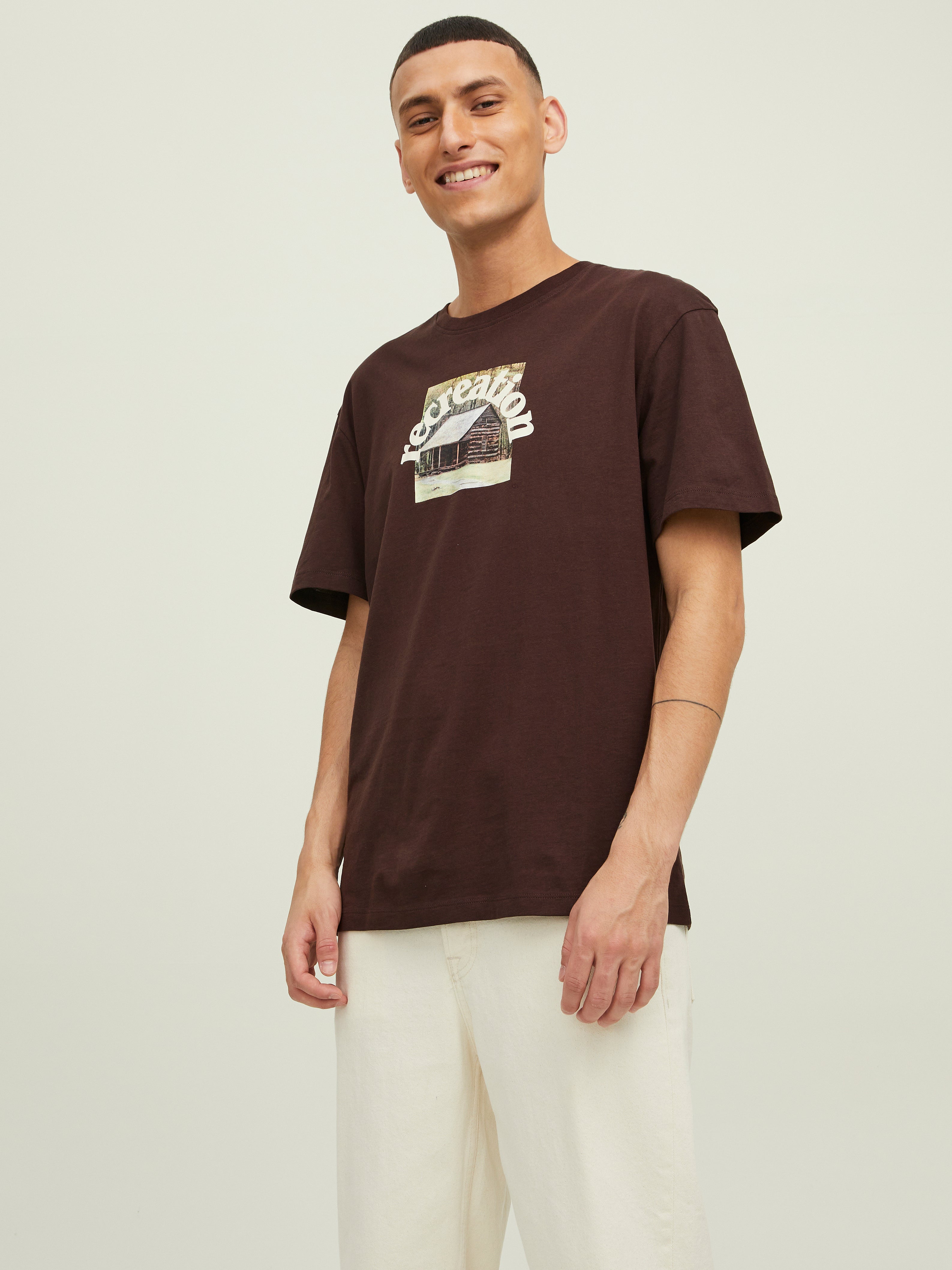 Zara T-Shirt Rabatt 70 % DAMEN Hemden & T-Shirts Stricken Braun XL 