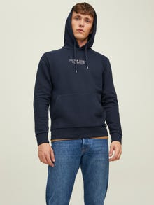 Jack & Jones Logo Huppari -Navy Blazer - 12216335
