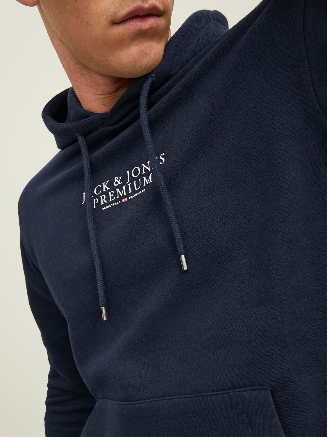 Jack and jones premium hoodie new arrivals