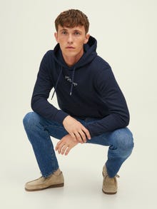 Jack & Jones Logo Huppari -Navy Blazer - 12216335