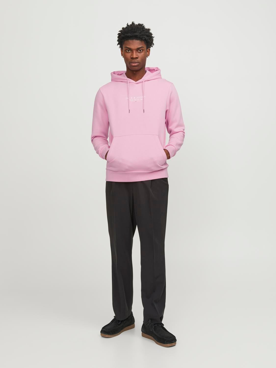 Pink hoodie 2025 with a rose