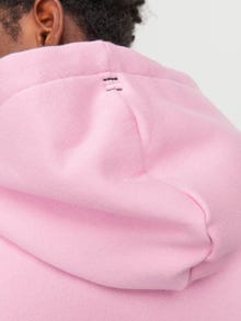 Jack & Jones Logotipas Megztinis su gobtuvu -Prism Pink - 12216335