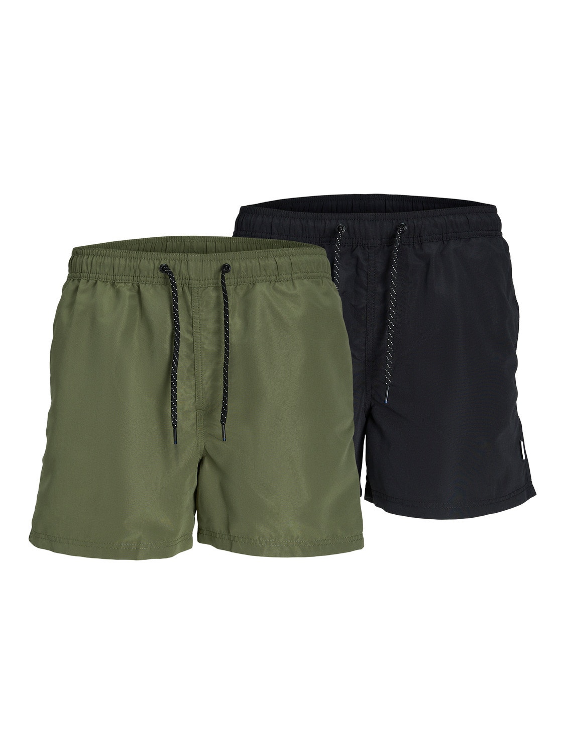 Jack & Jones 2-pack Regular Fit Swim shorts -Black - 12216434