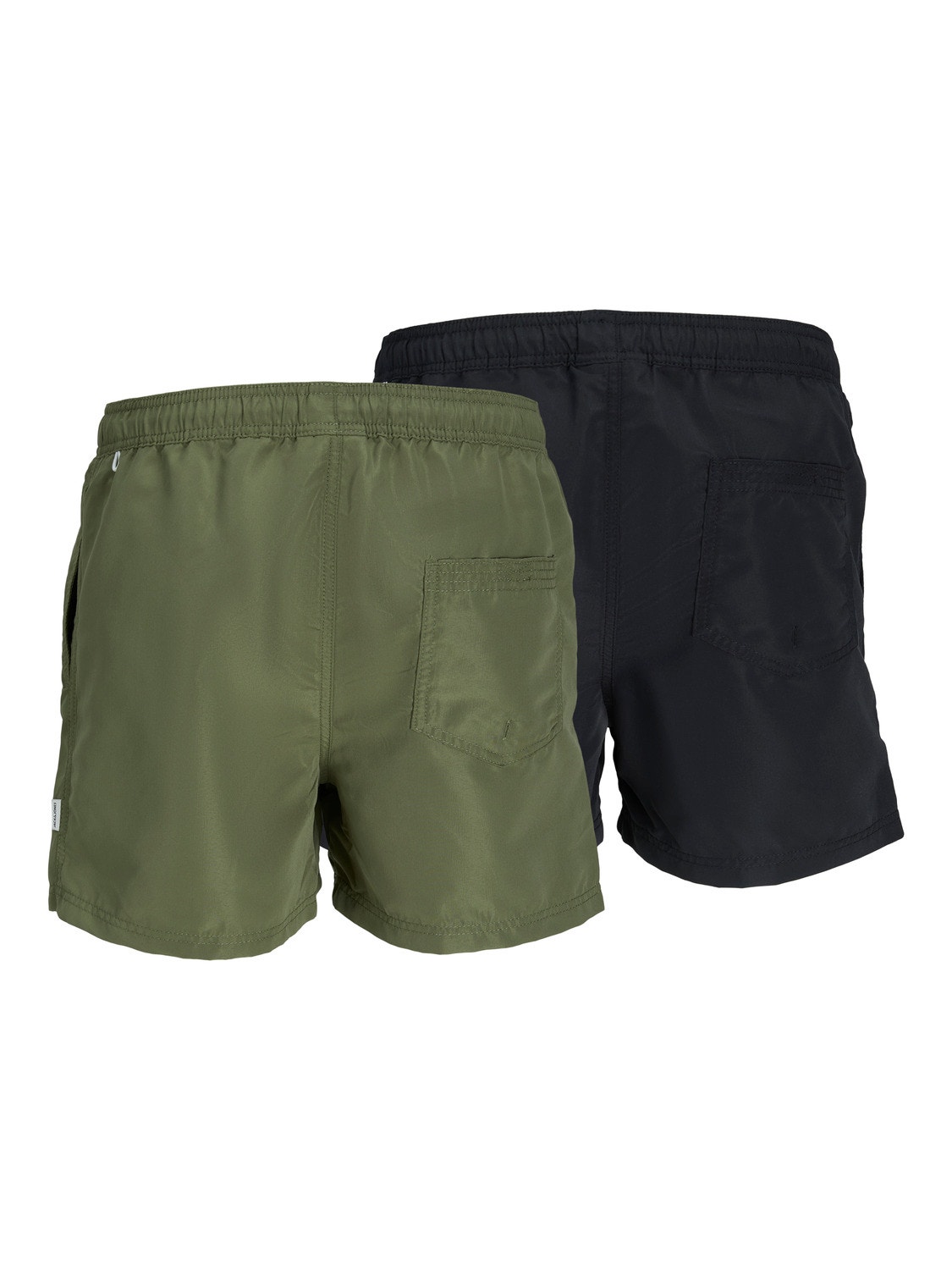 Jack & Jones 2-pack Regular Fit Swim shorts -Black - 12216434