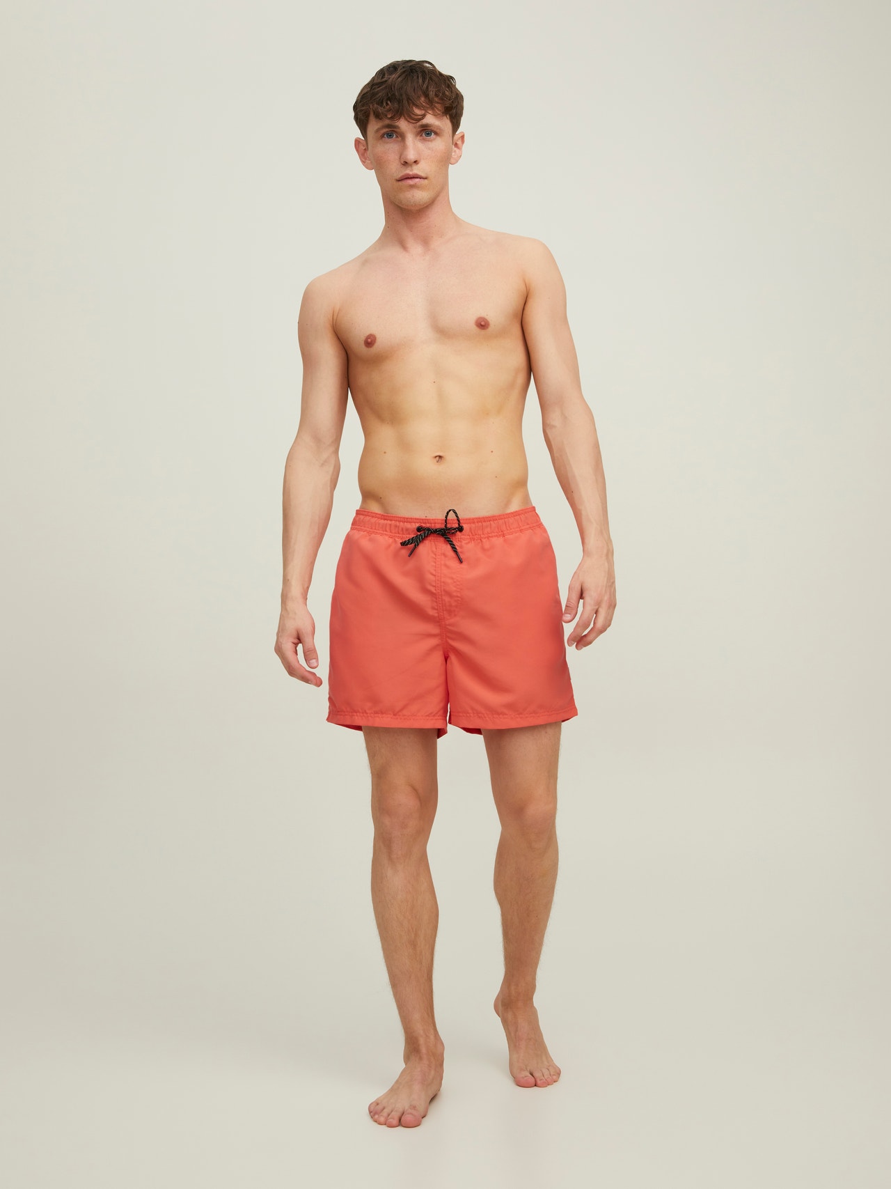 Jack & Jones 2 darabos kiszerelés Regular Fit Úszónadrág -Hot Coral - 12216434