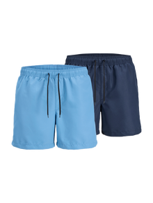 Jack & Jones Pack de 2 Short de bain Regular Fit -Navy Blazer - 12216434